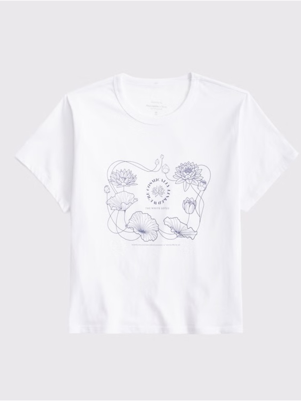 Abercrombie White Lotus Show Graphic Tee